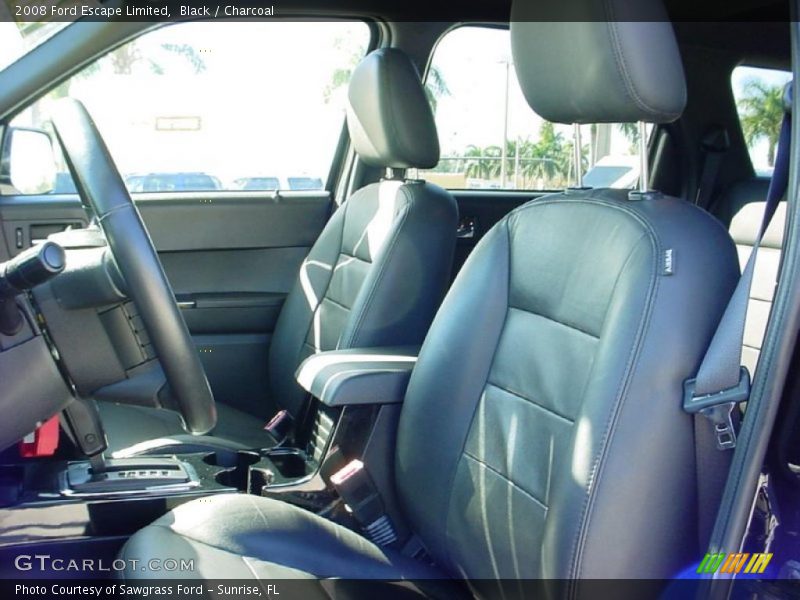 Black / Charcoal 2008 Ford Escape Limited
