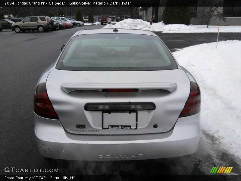 Galaxy Silver Metallic / Dark Pewter 2004 Pontiac Grand Prix GT Sedan