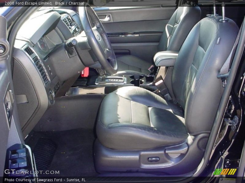 Black / Charcoal 2008 Ford Escape Limited