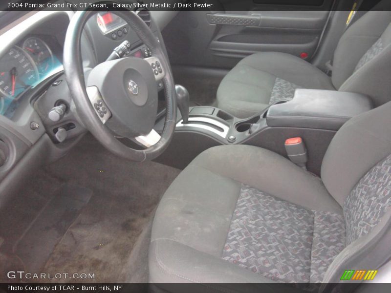Galaxy Silver Metallic / Dark Pewter 2004 Pontiac Grand Prix GT Sedan