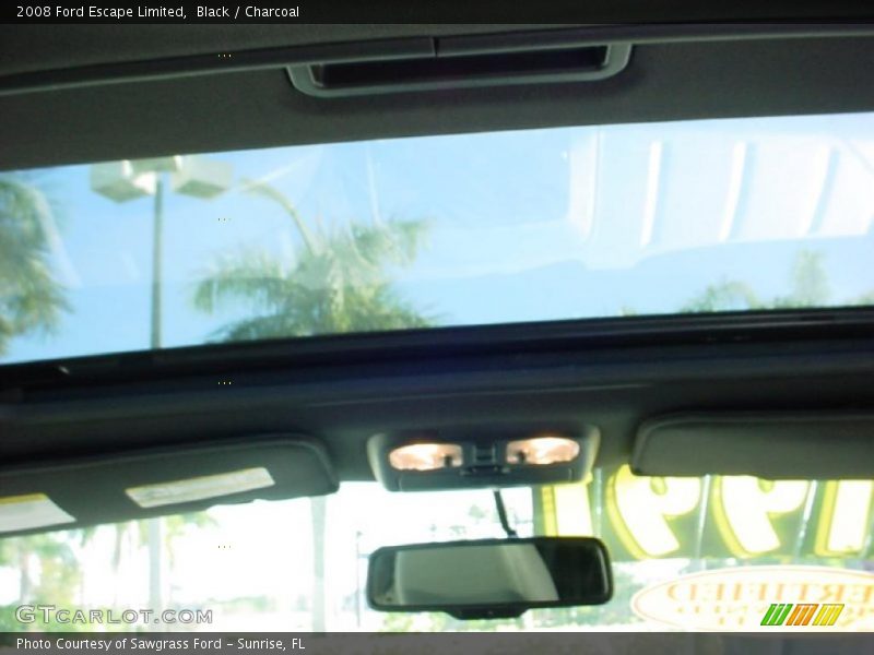 Black / Charcoal 2008 Ford Escape Limited