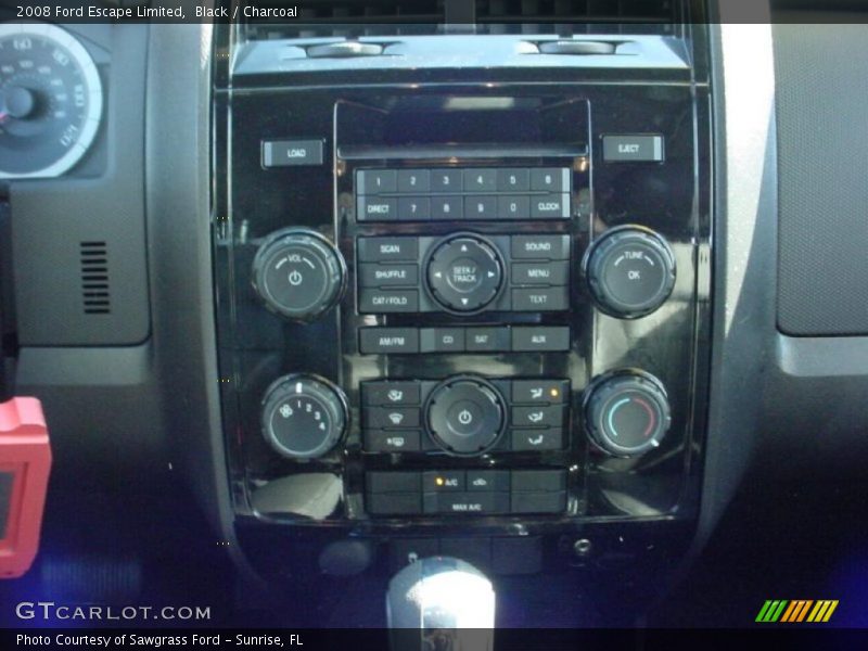 Black / Charcoal 2008 Ford Escape Limited
