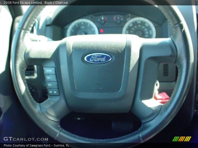 Black / Charcoal 2008 Ford Escape Limited
