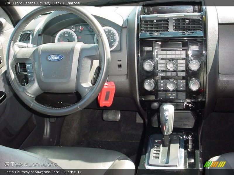 Black / Charcoal 2008 Ford Escape Limited