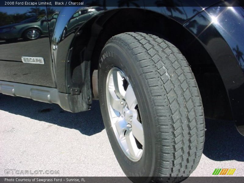 Black / Charcoal 2008 Ford Escape Limited