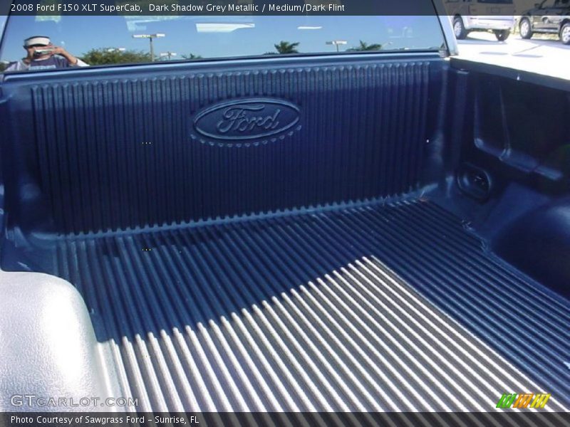 Dark Shadow Grey Metallic / Medium/Dark Flint 2008 Ford F150 XLT SuperCab