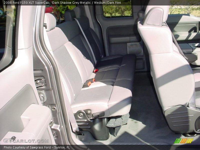 Dark Shadow Grey Metallic / Medium/Dark Flint 2008 Ford F150 XLT SuperCab