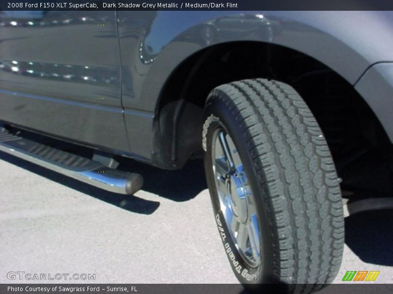 Dark Shadow Grey Metallic / Medium/Dark Flint 2008 Ford F150 XLT SuperCab