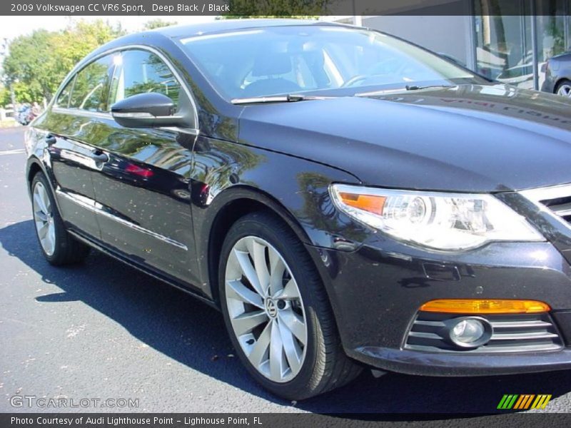 Deep Black / Black 2009 Volkswagen CC VR6 Sport