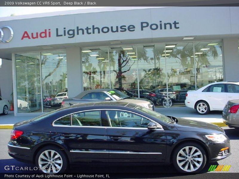 Deep Black / Black 2009 Volkswagen CC VR6 Sport