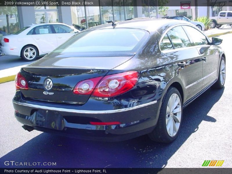 Deep Black / Black 2009 Volkswagen CC VR6 Sport