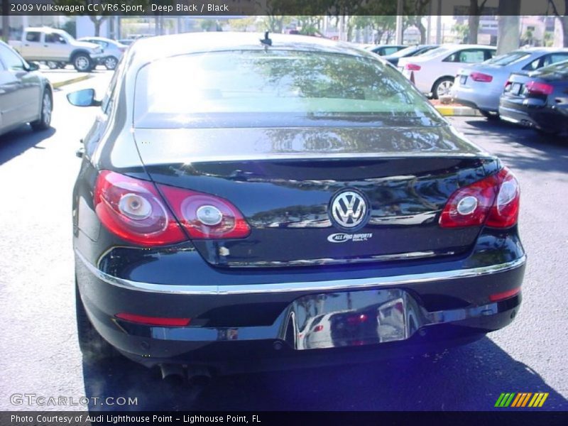 Deep Black / Black 2009 Volkswagen CC VR6 Sport
