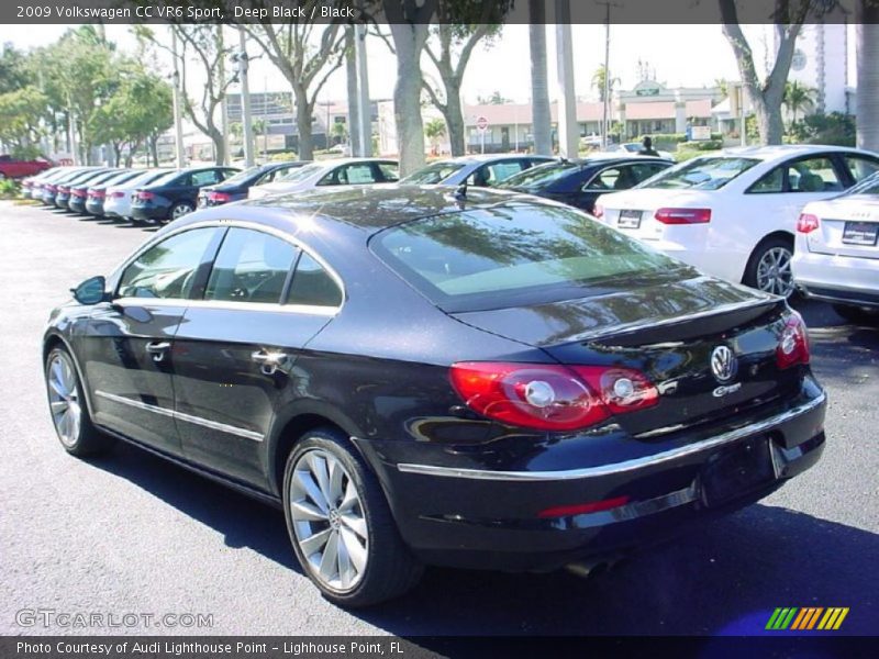 Deep Black / Black 2009 Volkswagen CC VR6 Sport