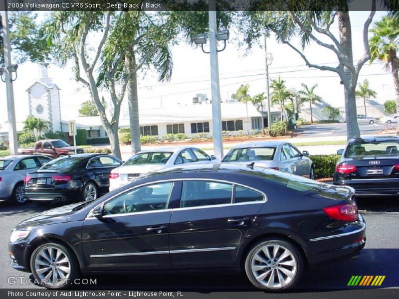 Deep Black / Black 2009 Volkswagen CC VR6 Sport