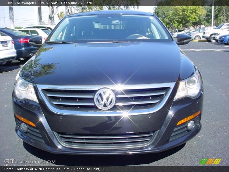Deep Black / Black 2009 Volkswagen CC VR6 Sport
