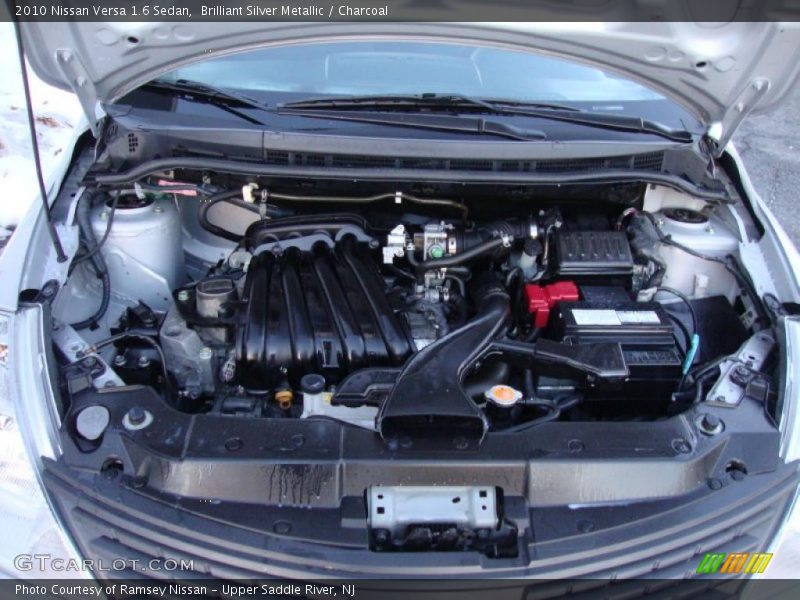  2010 Versa 1.6 Sedan Engine - 1.6 Liter DOHC 16-Valve CVTCS 4 Cylinder