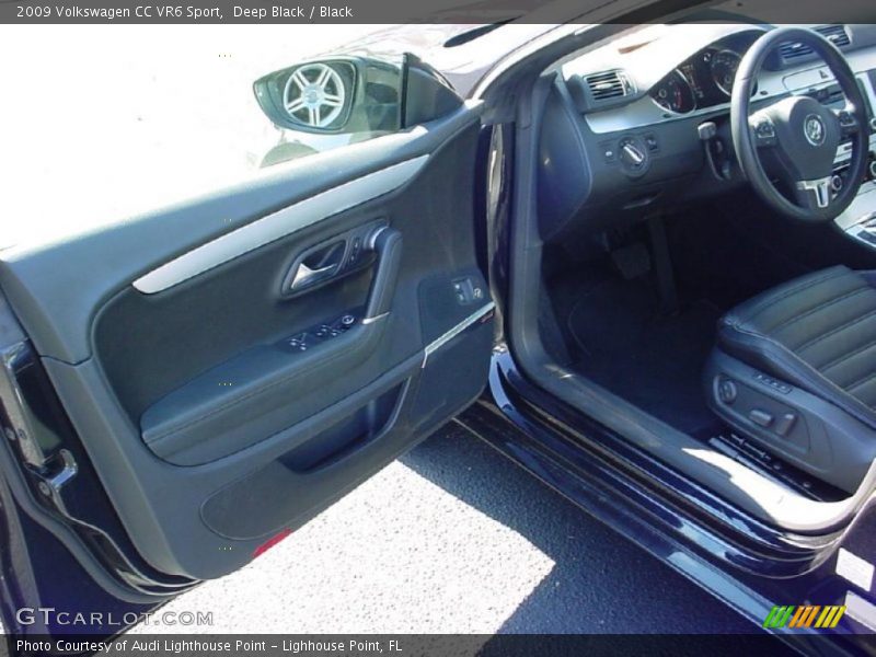 Deep Black / Black 2009 Volkswagen CC VR6 Sport