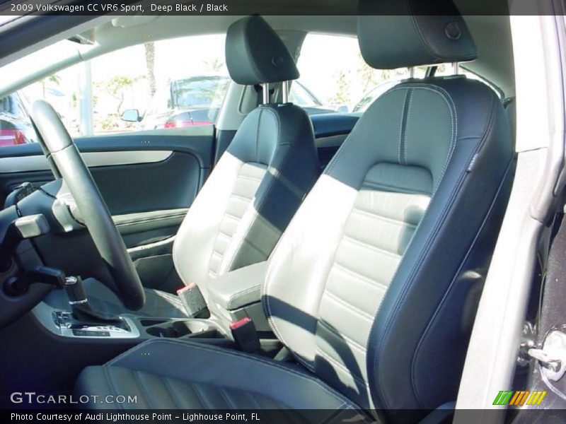Deep Black / Black 2009 Volkswagen CC VR6 Sport