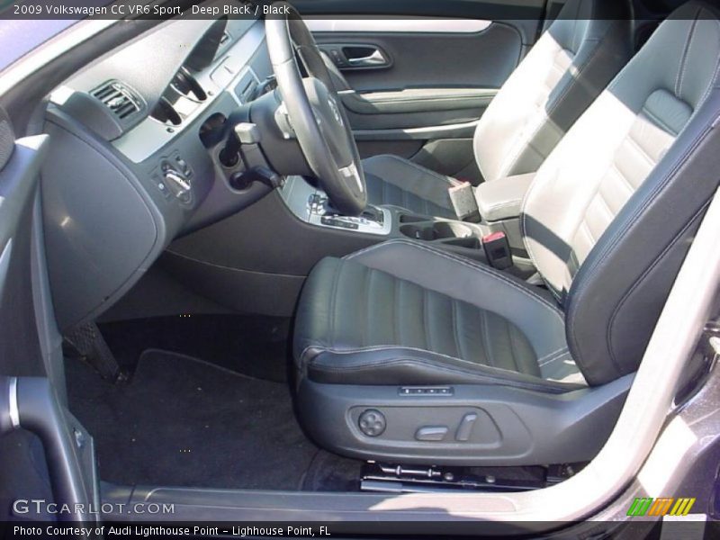 Deep Black / Black 2009 Volkswagen CC VR6 Sport