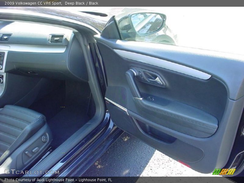 Deep Black / Black 2009 Volkswagen CC VR6 Sport