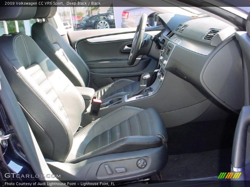 Deep Black / Black 2009 Volkswagen CC VR6 Sport