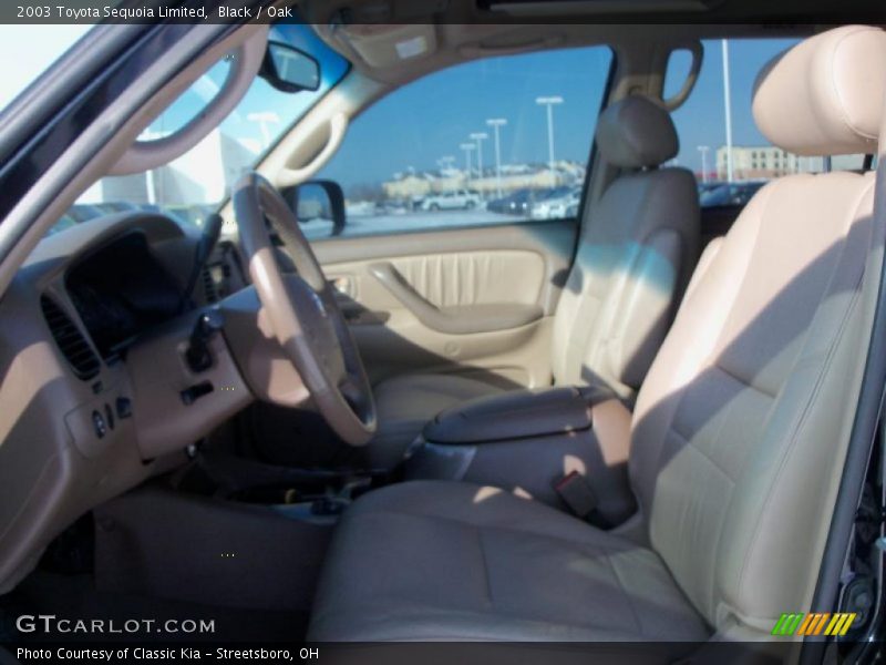 Black / Oak 2003 Toyota Sequoia Limited