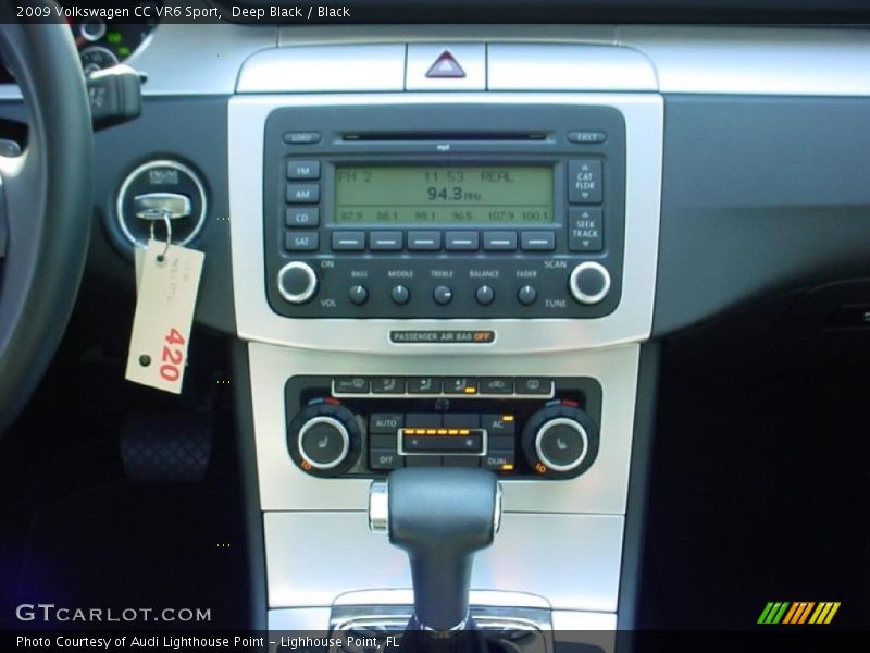 Deep Black / Black 2009 Volkswagen CC VR6 Sport