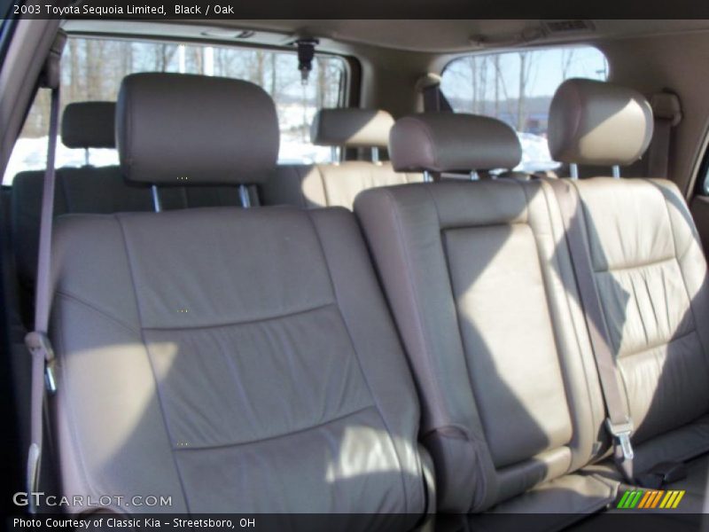 Black / Oak 2003 Toyota Sequoia Limited