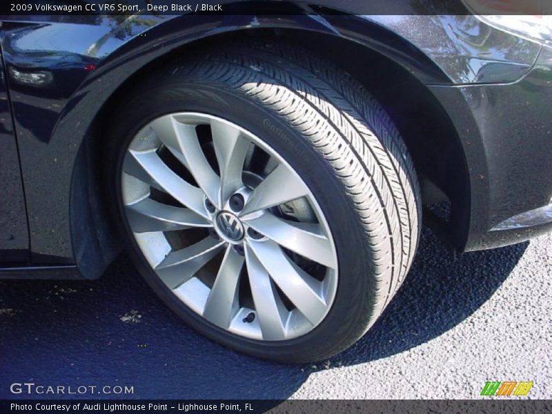 Deep Black / Black 2009 Volkswagen CC VR6 Sport