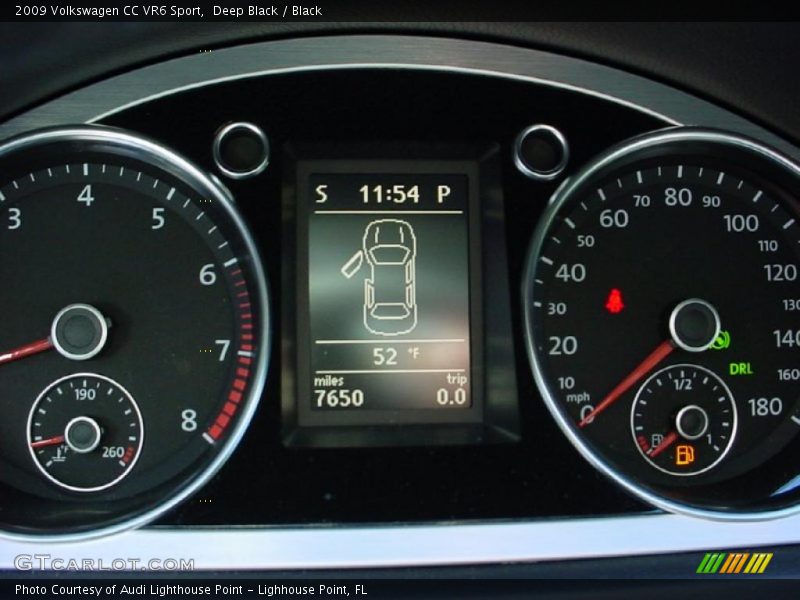 Deep Black / Black 2009 Volkswagen CC VR6 Sport
