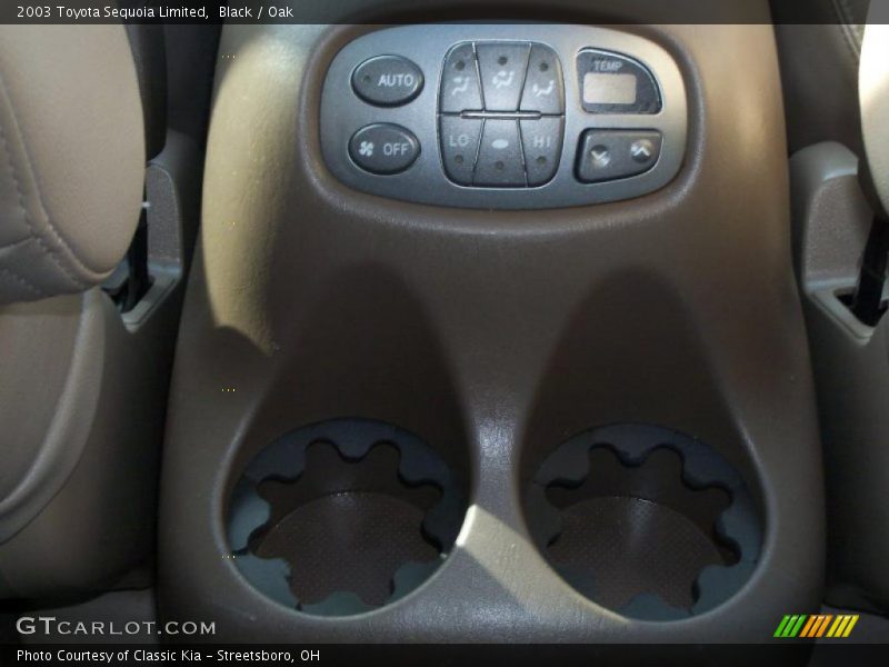 Black / Oak 2003 Toyota Sequoia Limited