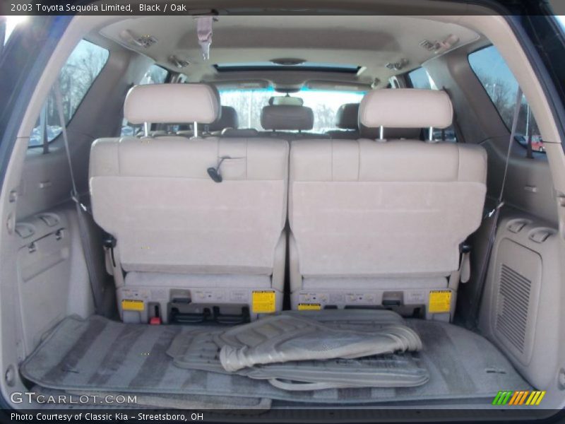Black / Oak 2003 Toyota Sequoia Limited