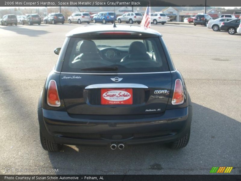 Space Blue Metallic / Space Gray/Panther Black 2006 Mini Cooper S Hardtop