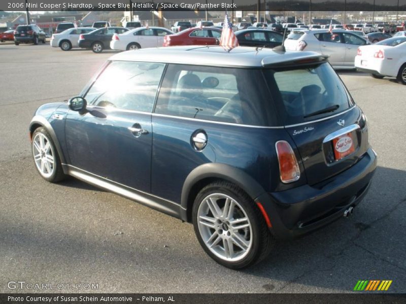 Space Blue Metallic / Space Gray/Panther Black 2006 Mini Cooper S Hardtop