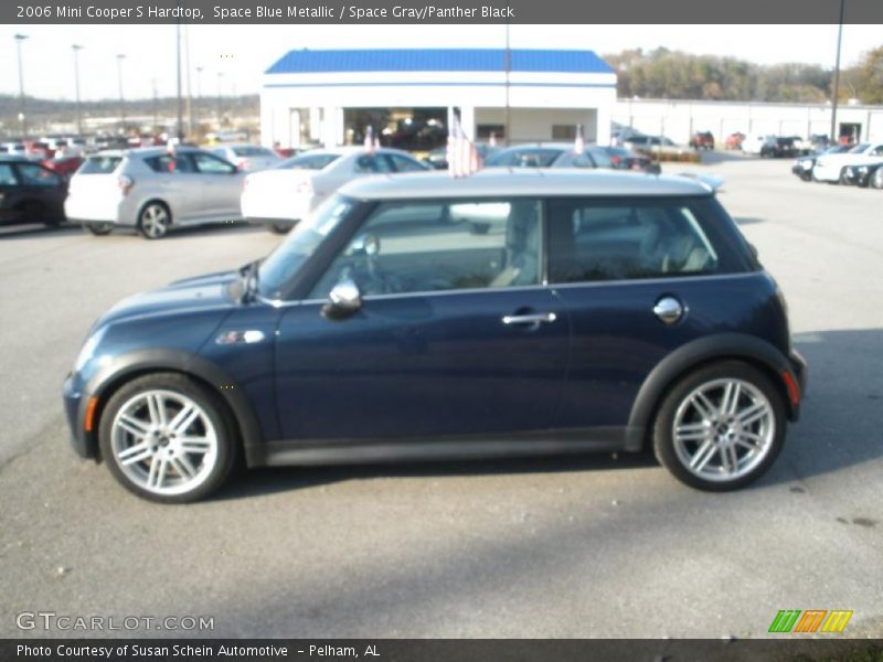 Space Blue Metallic / Space Gray/Panther Black 2006 Mini Cooper S Hardtop