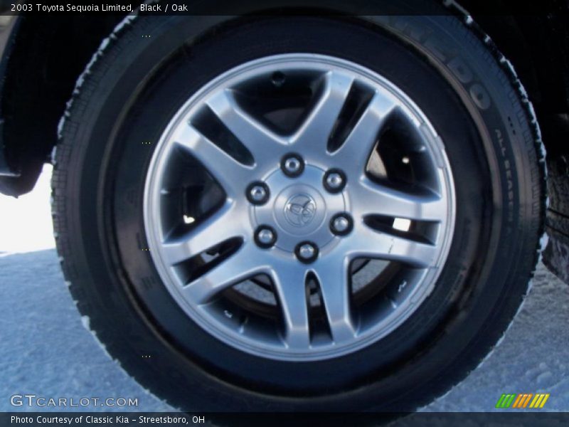 Black / Oak 2003 Toyota Sequoia Limited