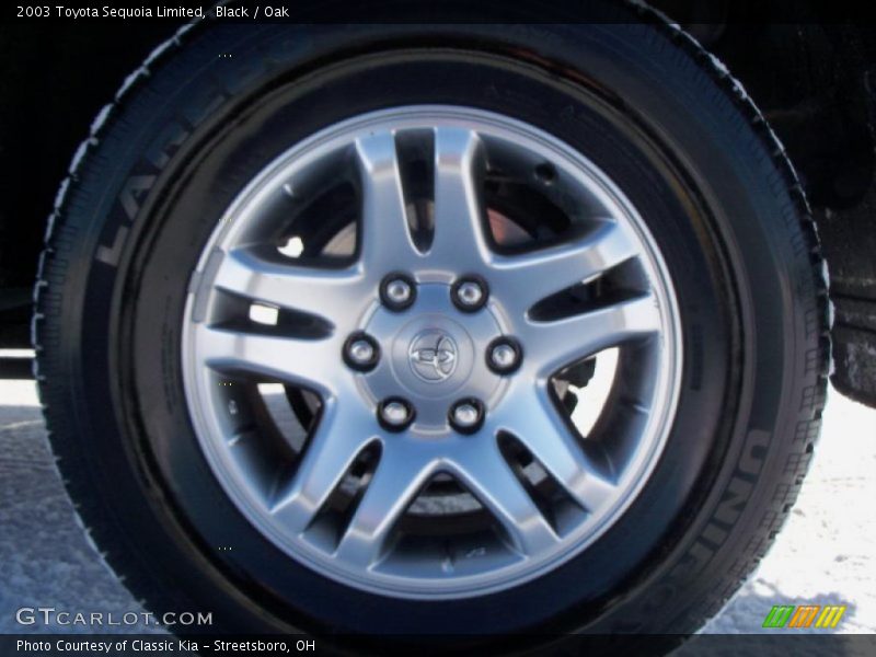 Black / Oak 2003 Toyota Sequoia Limited