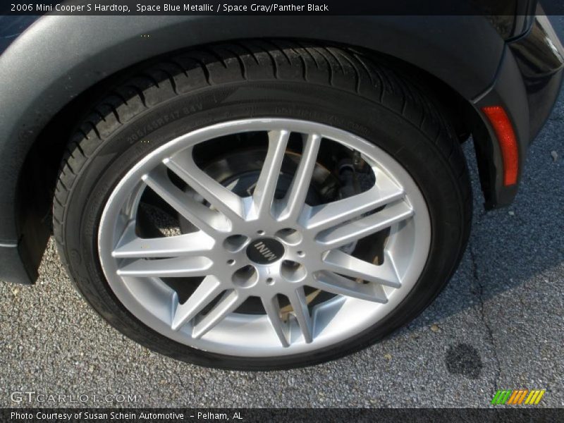 Space Blue Metallic / Space Gray/Panther Black 2006 Mini Cooper S Hardtop