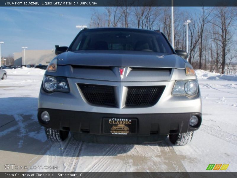 Liquid Gray Metallic / Dark Gray 2004 Pontiac Aztek