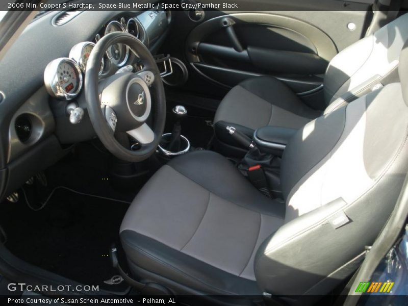 Space Blue Metallic / Space Gray/Panther Black 2006 Mini Cooper S Hardtop