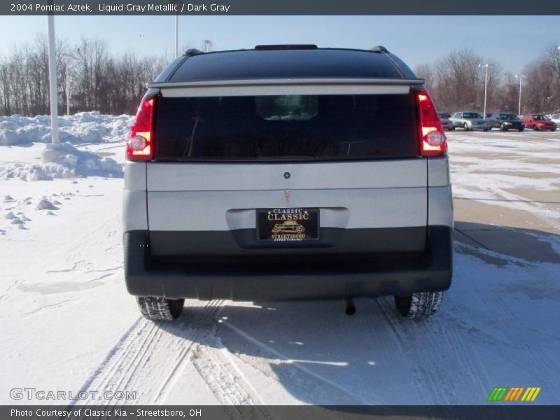 Liquid Gray Metallic / Dark Gray 2004 Pontiac Aztek
