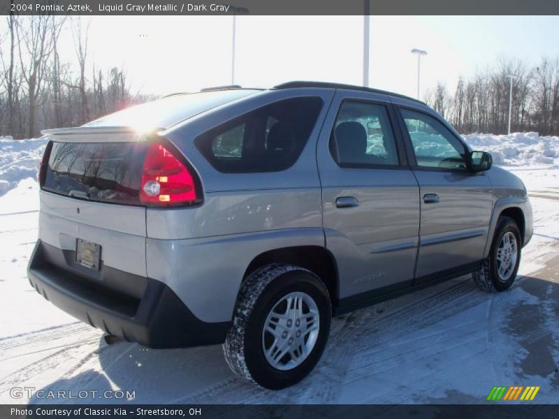 Liquid Gray Metallic / Dark Gray 2004 Pontiac Aztek