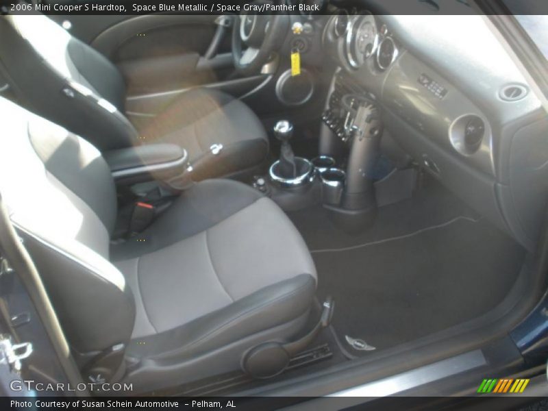 Space Blue Metallic / Space Gray/Panther Black 2006 Mini Cooper S Hardtop
