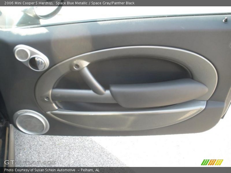 Space Blue Metallic / Space Gray/Panther Black 2006 Mini Cooper S Hardtop