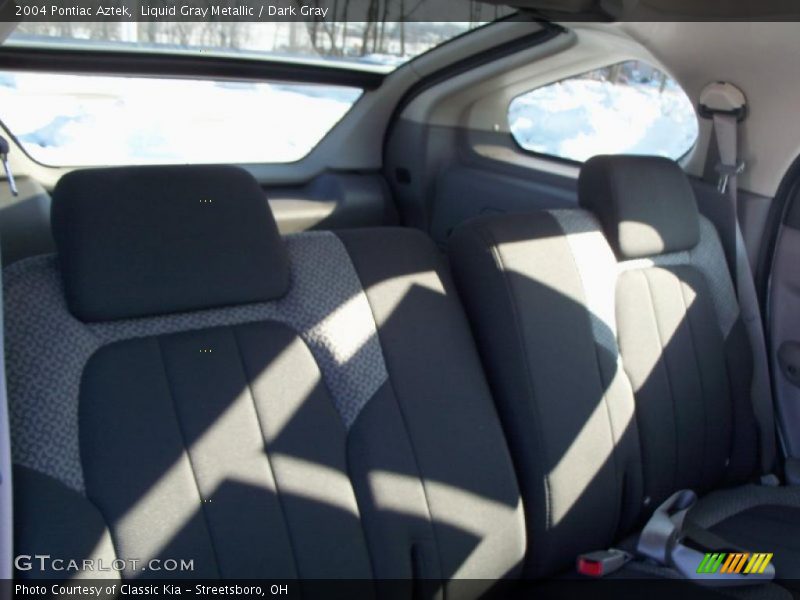 Liquid Gray Metallic / Dark Gray 2004 Pontiac Aztek