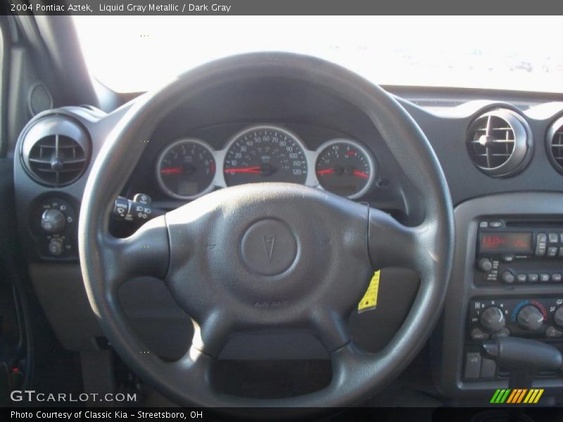 Liquid Gray Metallic / Dark Gray 2004 Pontiac Aztek