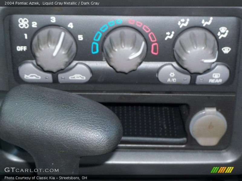 Controls of 2004 Aztek 