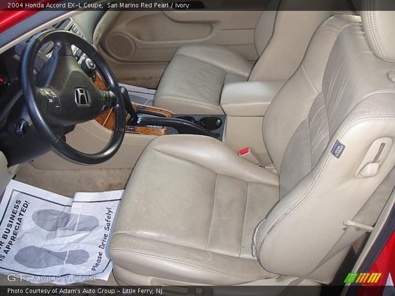  2004 Accord EX-L Coupe Ivory Interior