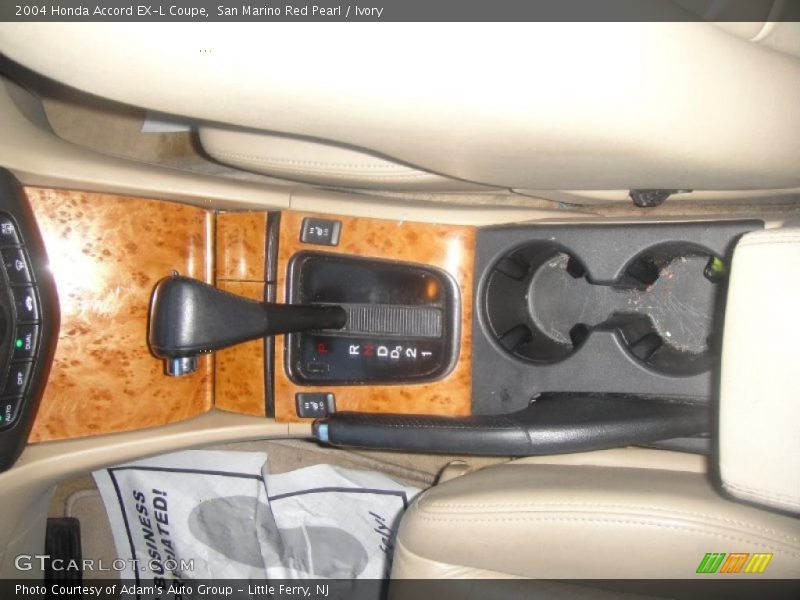 San Marino Red Pearl / Ivory 2004 Honda Accord EX-L Coupe