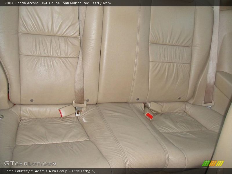 San Marino Red Pearl / Ivory 2004 Honda Accord EX-L Coupe